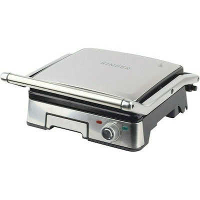 Singer PG-2000 Panini Grill Ceramic 1800W Inox